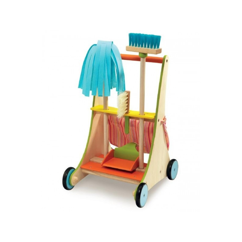 WONDERWORLD Drewniany zestaw do sprzątania