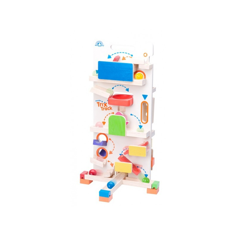 WONDERWORLD Kulodrom Trix Track - Zestaw Tower Launcher