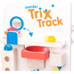 WONDERWORLD Kulodrom Trix Track - Zestaw Tower Launcher