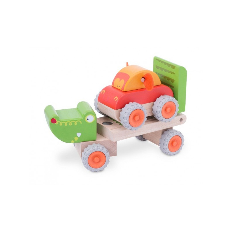 WONDERWORLD Drewniana Laweta Krokodyl