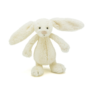 JELLYCAT Kremowy króliczek Bashful Bunny (mały 18 cm)