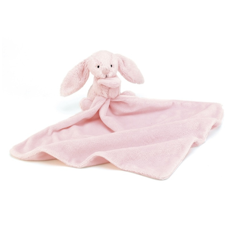 JELLYCAT Różowy kocyk z przytulanką "Bashful Bunny"