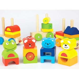 PINTOY Pociąg z czterema przyjaciółmi