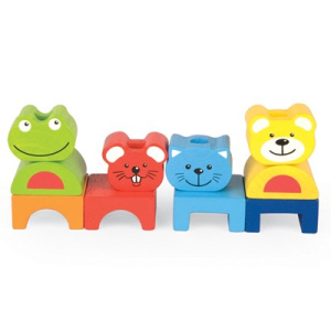 PINTOY Pociąg z czterema przyjaciółmi