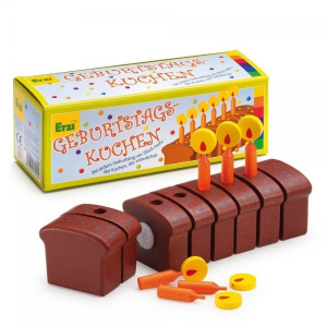 ERZI Ciasto urodzinowe ze świeczkami