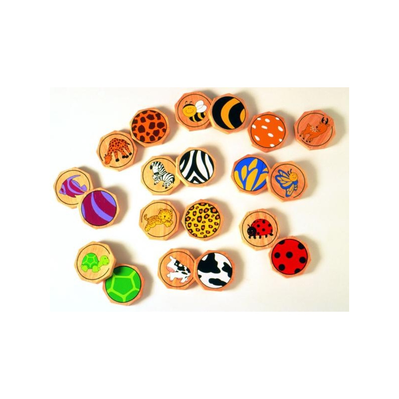 PINTOY Gra pamięciowa "Zwierzątka"