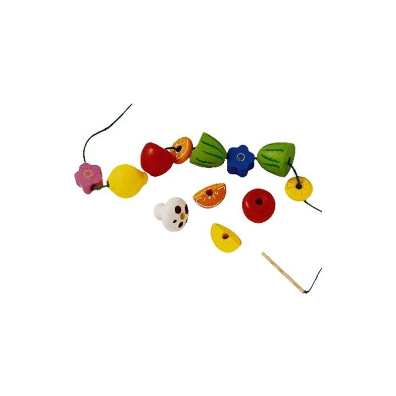 PINTOY Drewniana nawlekanka