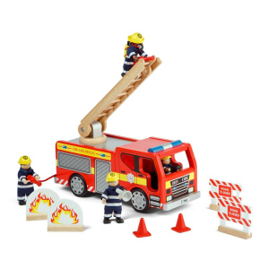TIDLO Wóz strażacki z akcesoriami