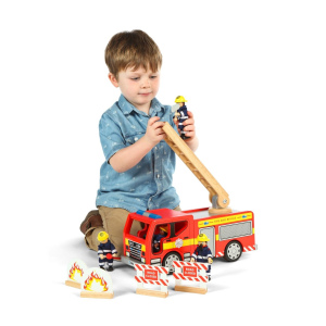 TIDLO Wóz strażacki z akcesoriami