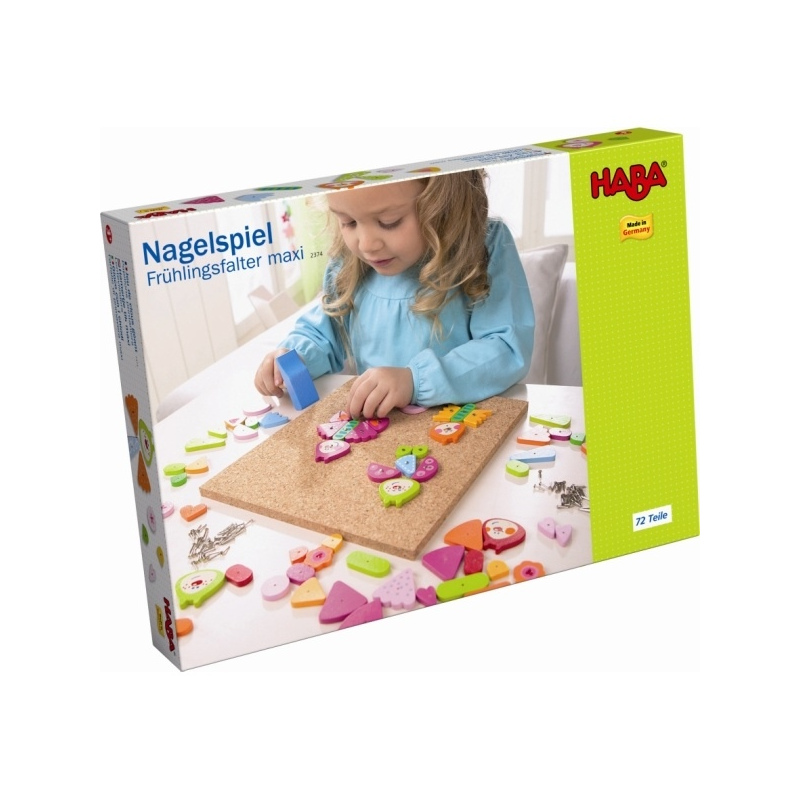 HABA Przybijanka Motylki Maxi