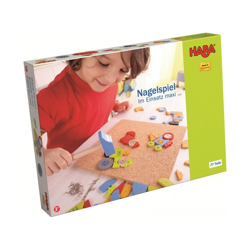 HABA Przybijanka Pojazdy Maxi