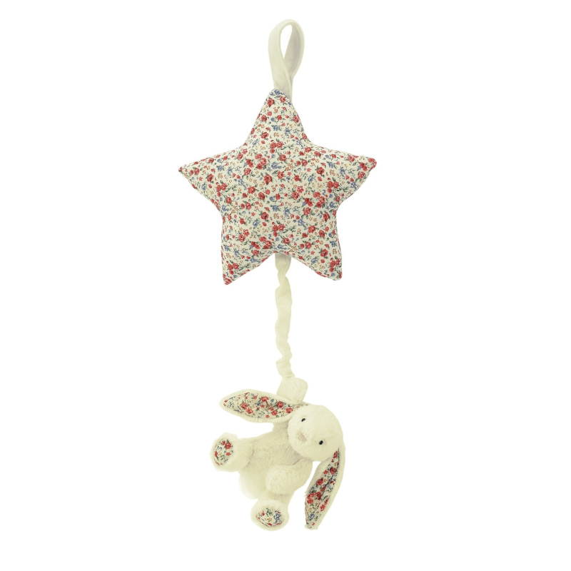 JELLYCAT Pozytywka Króliczek Blossom Bunny z gwiazdą