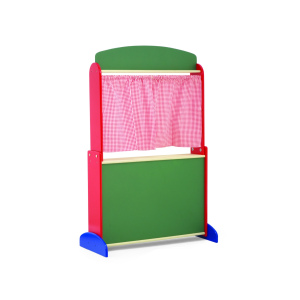 PINTOY Drewniany teatrzyk kukiełkowy