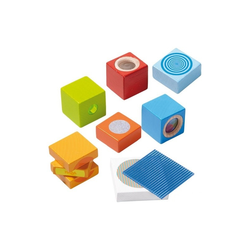 HABA Drewniane klocki "Optyczna Zabawa"