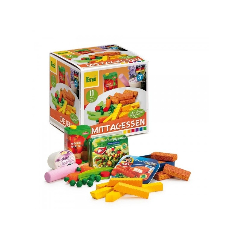 ERZI Obiad - drewniany zestaw