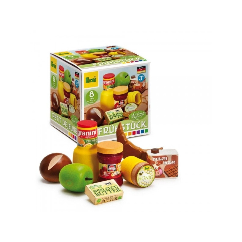 ERZI Śniadanie - drewniany zestaw