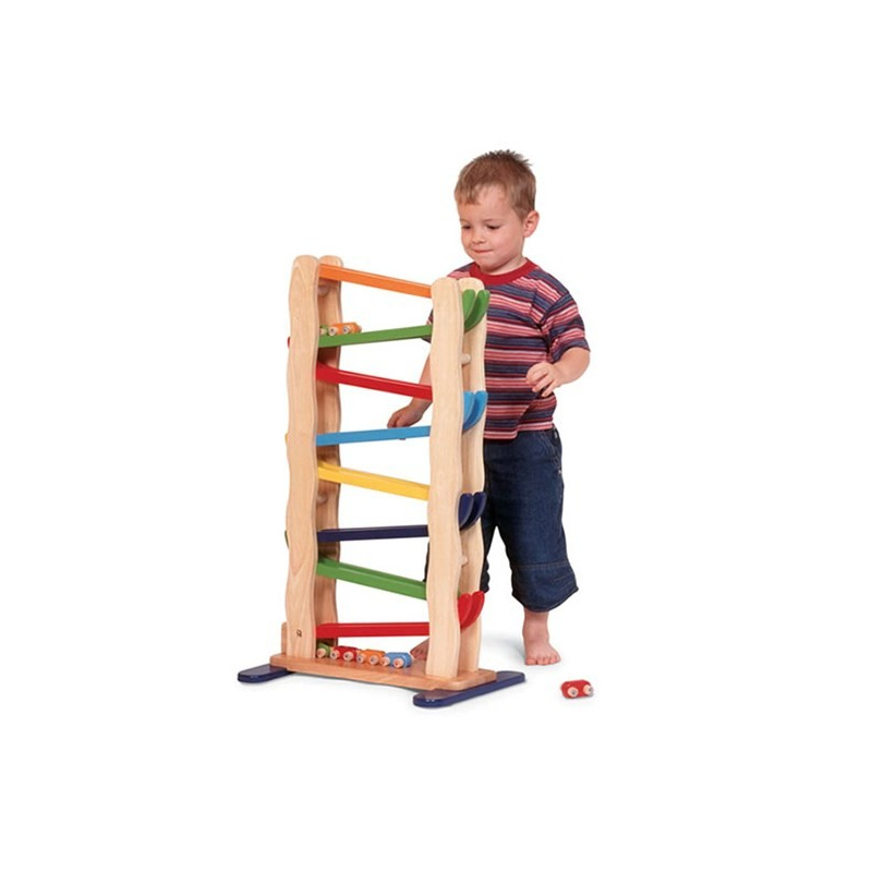 PINTOY Drewniana pochylnia dla samochodzików  "Tower Slope"