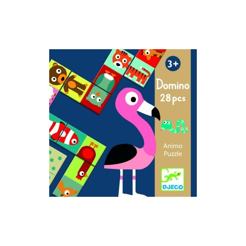 DJECO Domino Animo - gra edukacyjna
