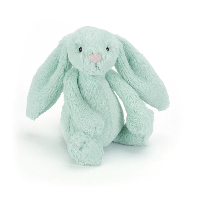 JELLYCAT Miętowy króliczek Bashful Mint Bunny (średni - 31cm)