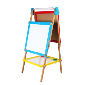 TIDLO Tablica kredowo-magnetyczna z regulacją wysokości