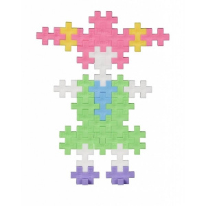 PLUS-PLUS Klocki mini pastel - zestaw 300 szt.