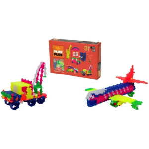 PLUS-PLUS Klocki mini neon 3w1 - zestaw 480 szt.