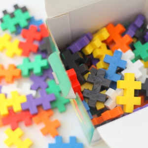 PLUS-PLUS Klocki midi basic - zestaw 200 szt.