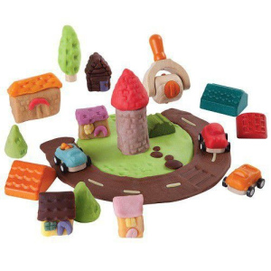 PLAN TOYS Akcesoria do ciastoliny - miasto