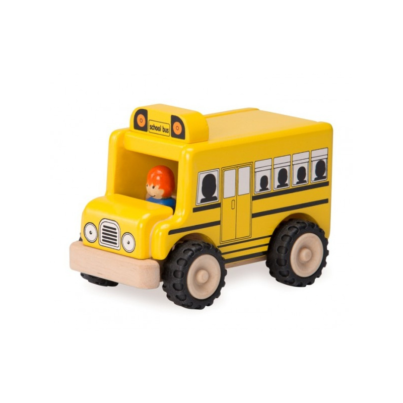 WONDERWORLD Drewniany Mini Autobus