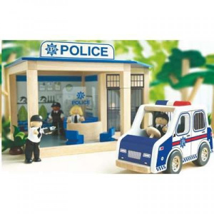 PINTOY Drewniany posterunek policji