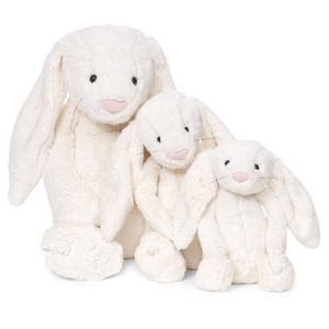 JELLYCAT Kremowy króliczek Bashful Cream Bunny (duży - 36 cm)