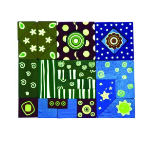 WONDERWORLD Zestaw świecących klocków 