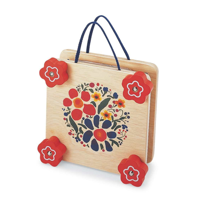 PINTOY Drewniana Prasa do suszenia kwiatów i liści