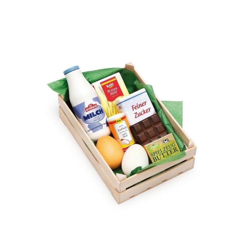 ERZI Drewniany zestaw do wypieków