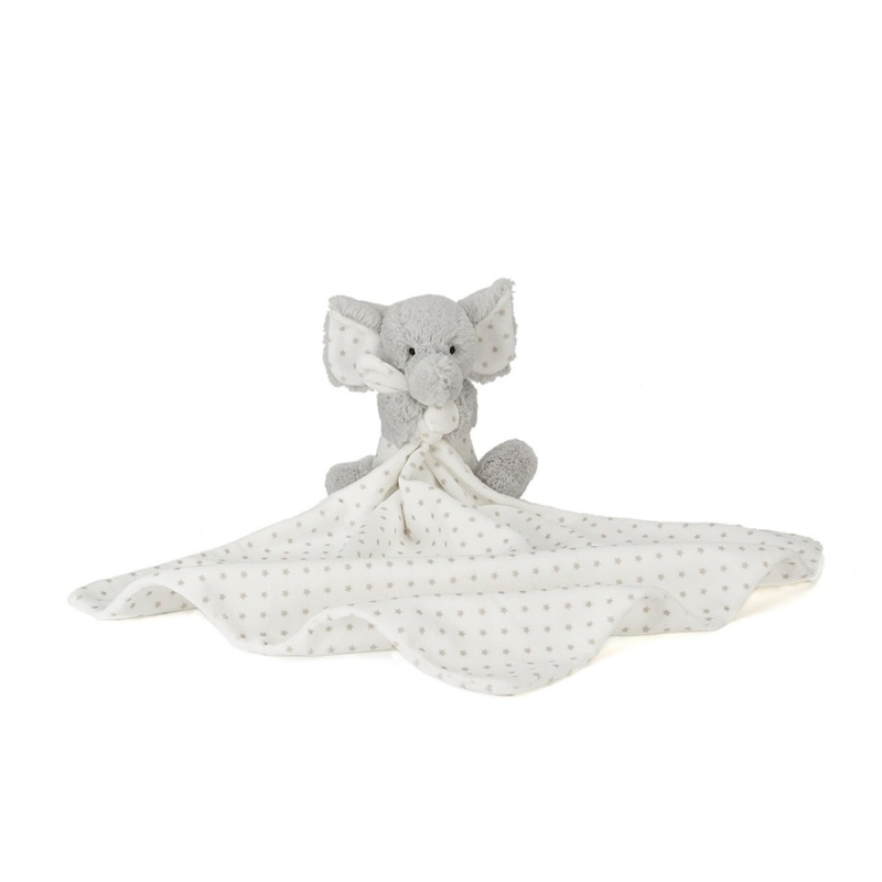 JELLYCAT Słonik Starry Elly z kocykiem w gwiazdki 