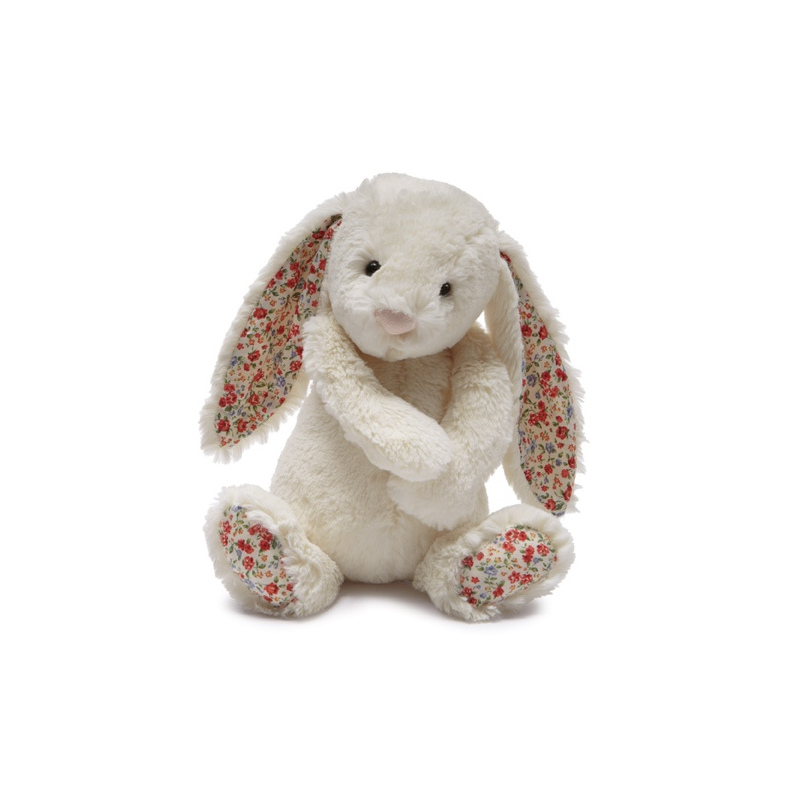 JELLYCAT Kremowy króliczek Blossom Bashful Bunny (średni)