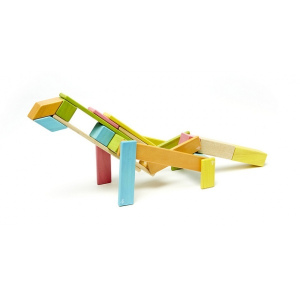 TEGU Drewniane klocki magnetyczne zestaw 24 elementy TINTS