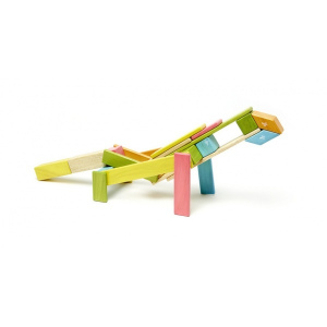 TEGU Drewniane klocki magnetyczne zestaw 24 elementy TINTS