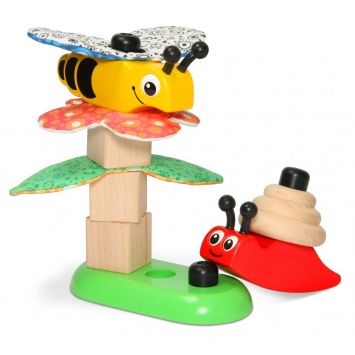 GOTOY Stacking Wood - drewniana układanka - zestaw C