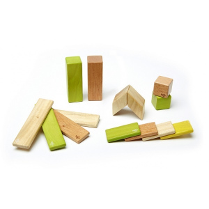 TEGU Drewniane klocki magnetyczne zestaw 14 elementów JUNGLE