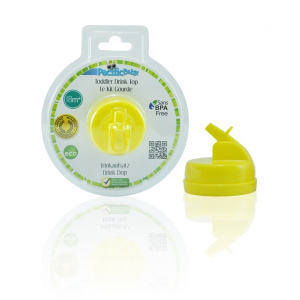 PACIFICBABY Bidon termiczny pomarańczowy 200ml z żółtym ustnikiem składanym 