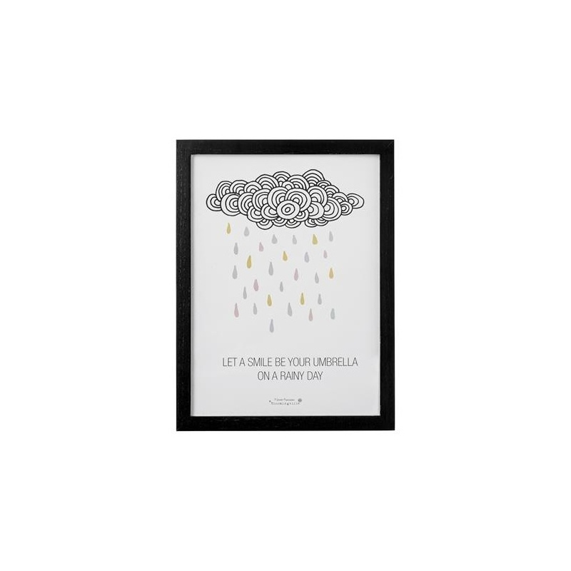 BLOOMINGVILLE Ramka Chmurka z kolorowym deszczem