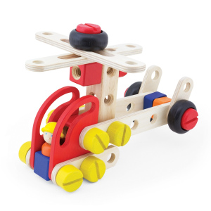 PINTOY Zestaw konstrukcyjny Straż Pożarna - 37 elementów 