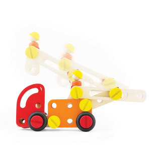 PINTOY Zestaw konstrukcyjny Straż Pożarna - 37 elementów 