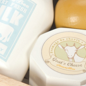 LE TOY VAN Jajka, mleko i ser w skrzynce