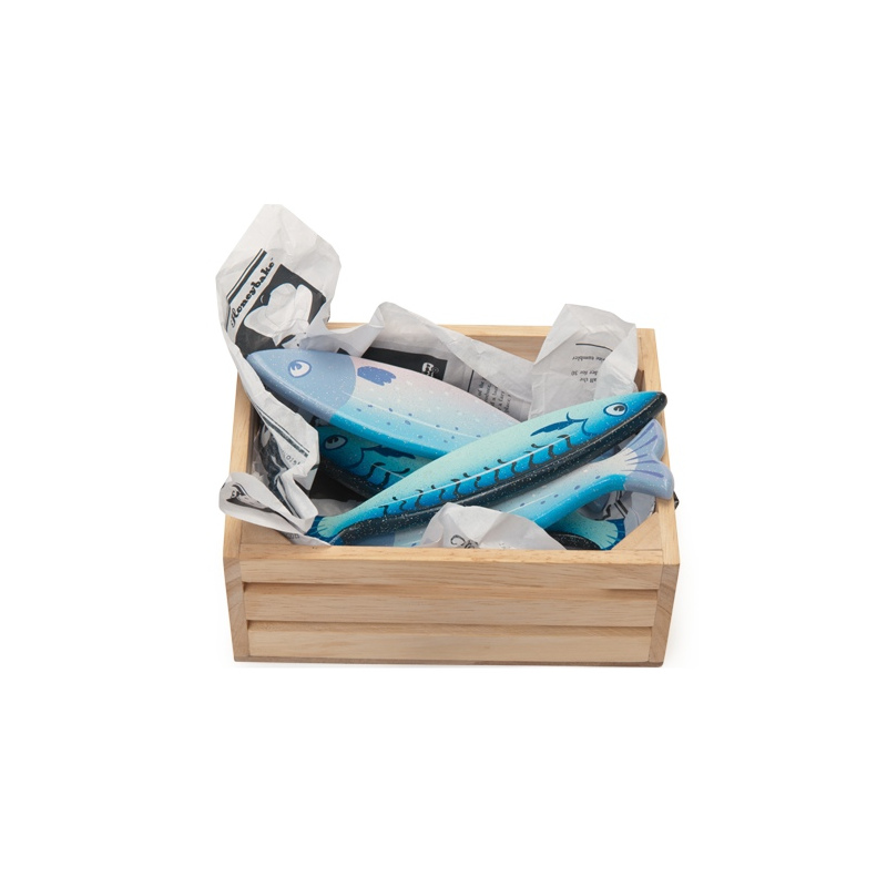 LE TOY VAN Ryby w skrzynce