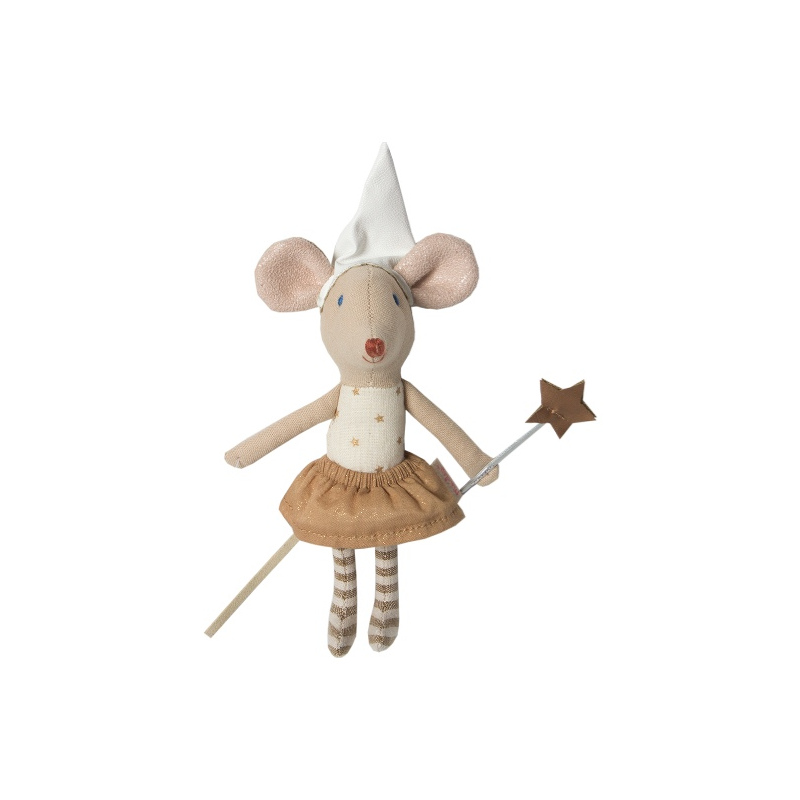 MAILEG Przytulanka Myszka - Mouse, Tooth fairy in box, girl
