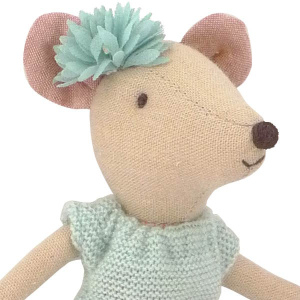 MAILEG Przytulanka Zimowa Myszka - duża siostra