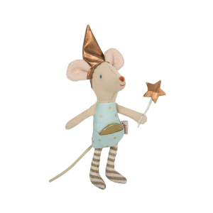 MAILEG Przytulanka Myszka Wróżka Zębuszka w pudełeczku - chłopiec