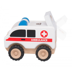 WONDERWORLD Drewniana Mini Pogotowie